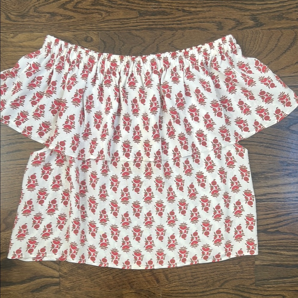 Otis & Maclain Floral Top Size Small